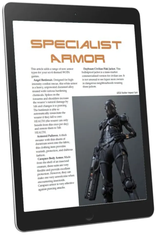 EN Publishing Specialist Armor 37 New Armor Types rustning PDF