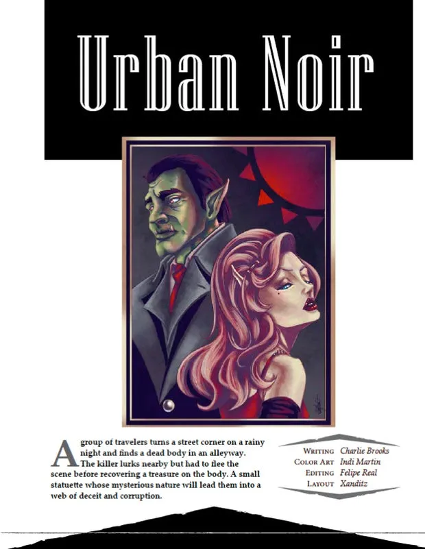 EN Publishing Urban Noir genrehäfte PDF WOIN noir