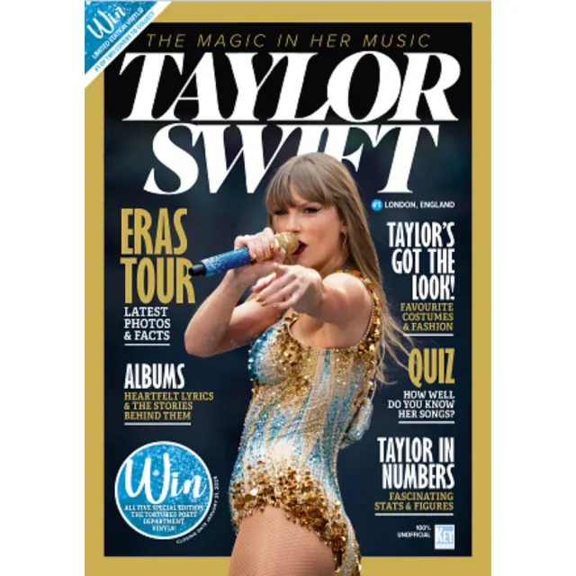Taylor Swift Magic in her Music bookazine 116 sidor