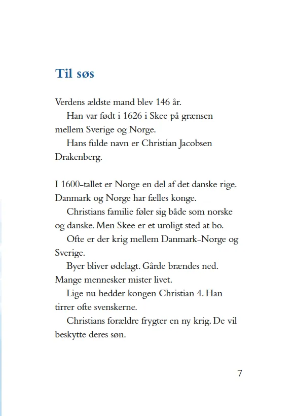 ABC Forlag Drakenberg tryckt bok världens äldste sjöman