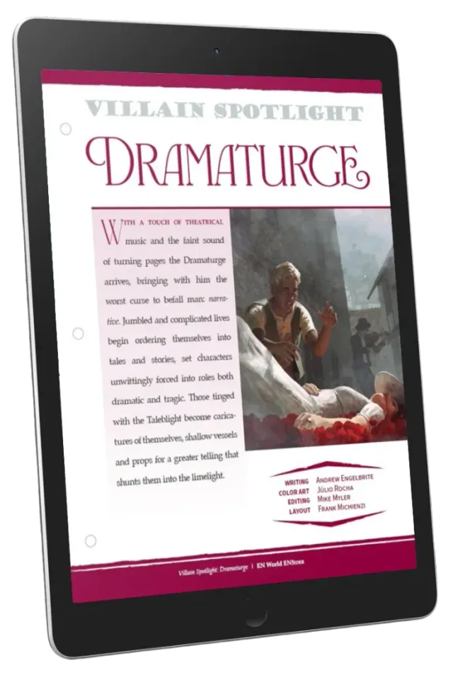 EN Publishing Dramaturge skurk-PDF bard