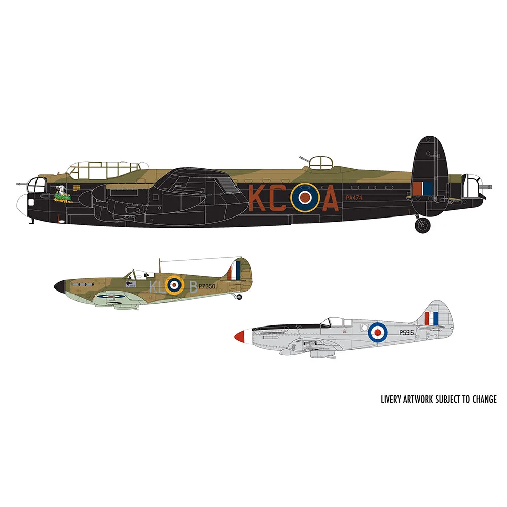 Airfix Battle of Britain Memorial Flight byggsats 1/72 presentask