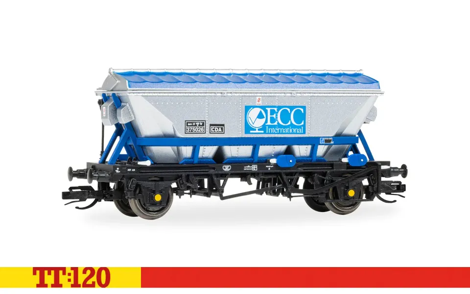 Hornby TT:120 CDA Hopper 375026 modellvagn ECC