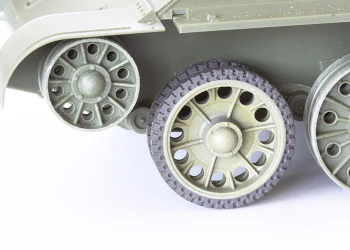 Rossagraph QuickWheel QW-158 målarmask 1:35 T-34/76 ICM