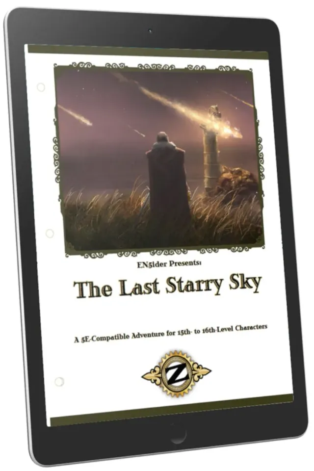 EN Publishing Zeitgeist 9 Last Starry Sky äventyr PDF nivå 15-16