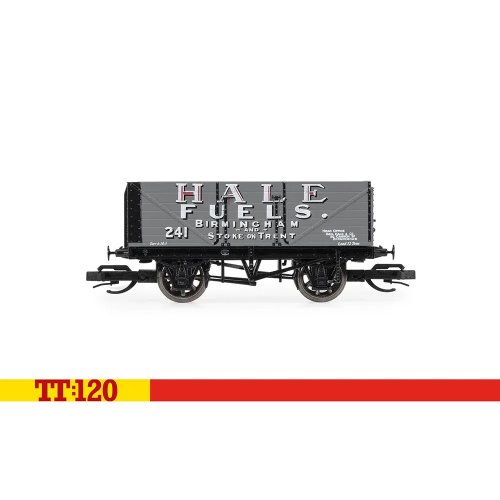 Hornby TT:120 7 Plank Hale Fuels godsvagn No 241