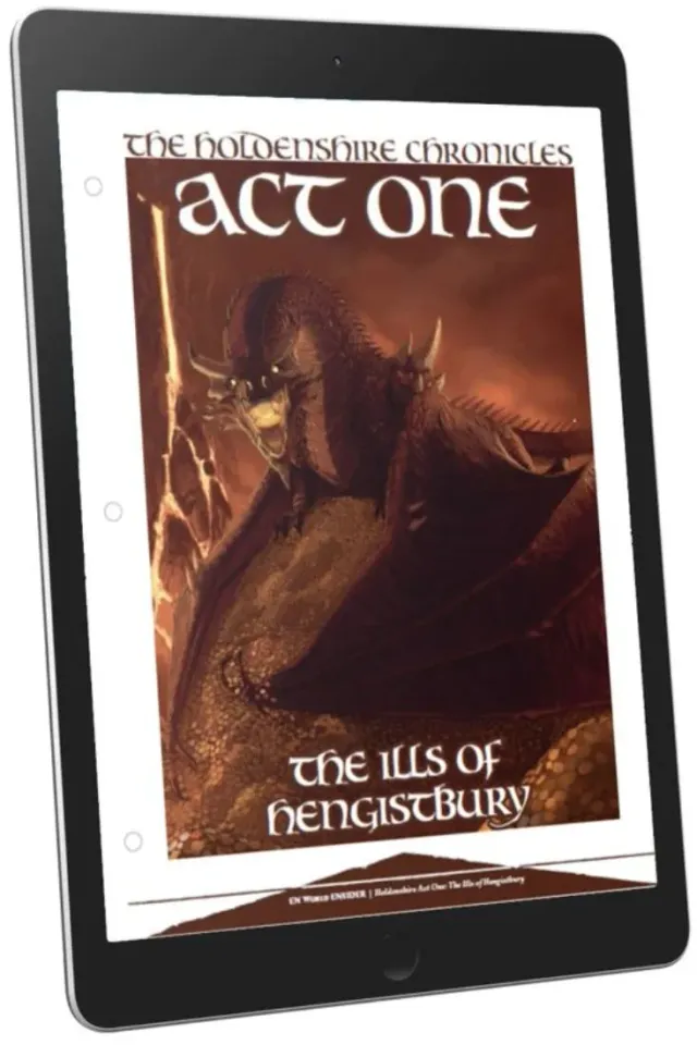 EN Publishing Holdenshire Chronicles Ills of Hengistbury äventyr PDF drak