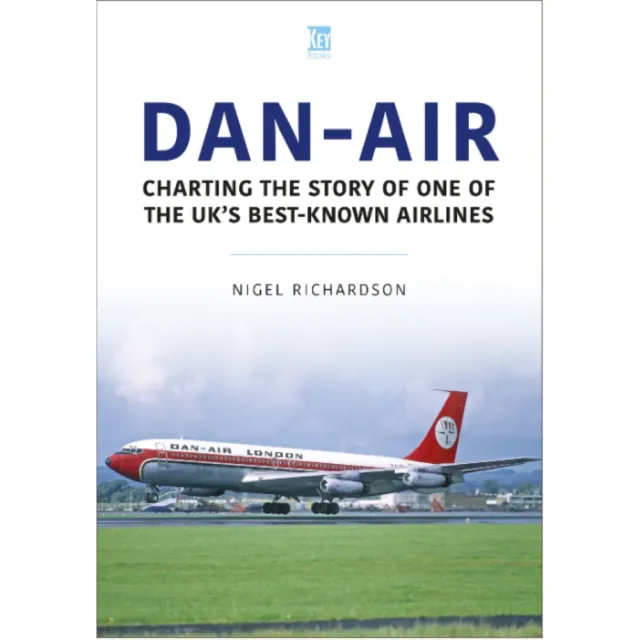 Key Books Airlines Dan-Air bok pocket 96 sidor
