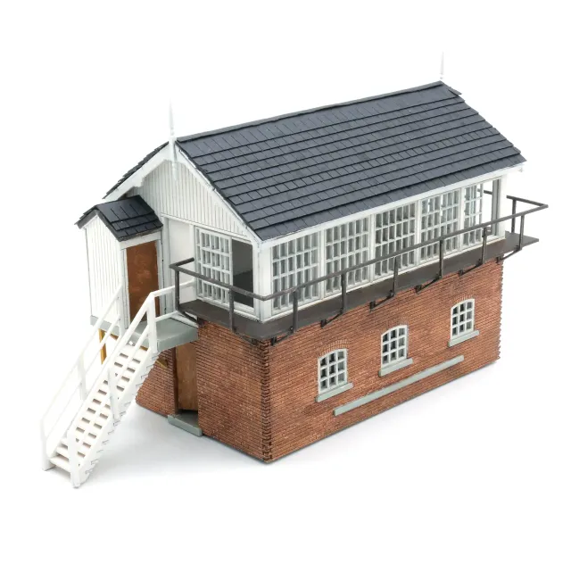 PJM Models GNR Helpston signalbox byggsats OO