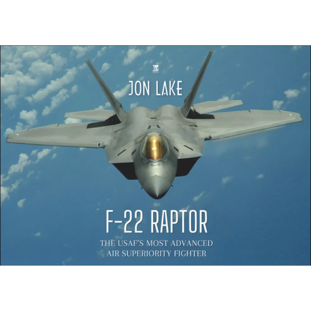 Key Books F-22 Raptor bok illustrerad