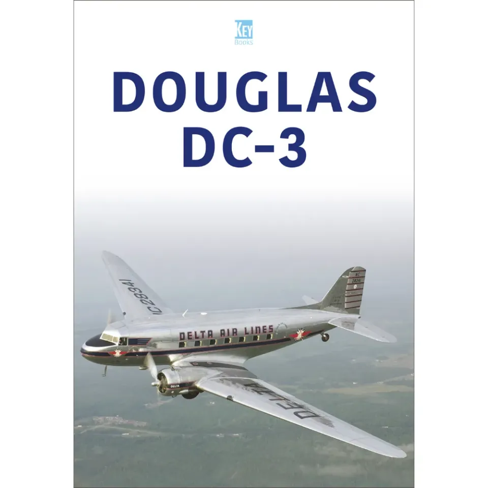 Key Books Historic Commercial Aircraft DC-3 bok inbunden illustrerad