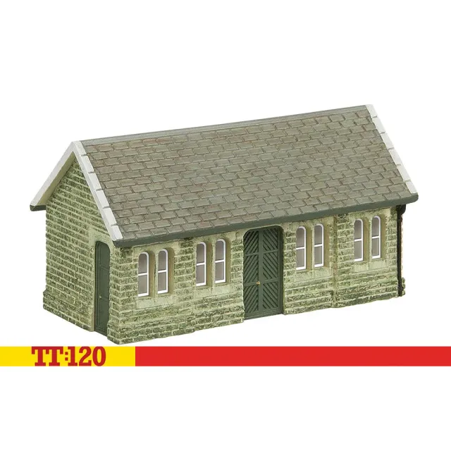 Hornby TT:120 Settle Carlisle väntsal modellhus