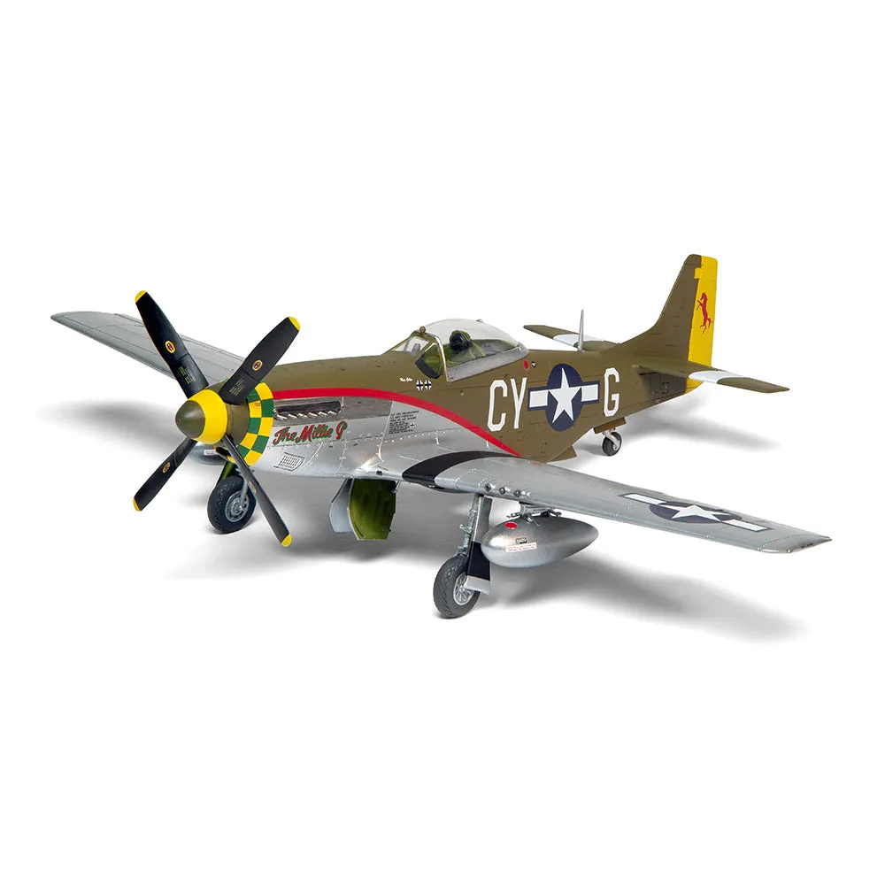 Airfix P-51D Mustang A05131A modellbyggsats 1:48 147 delar