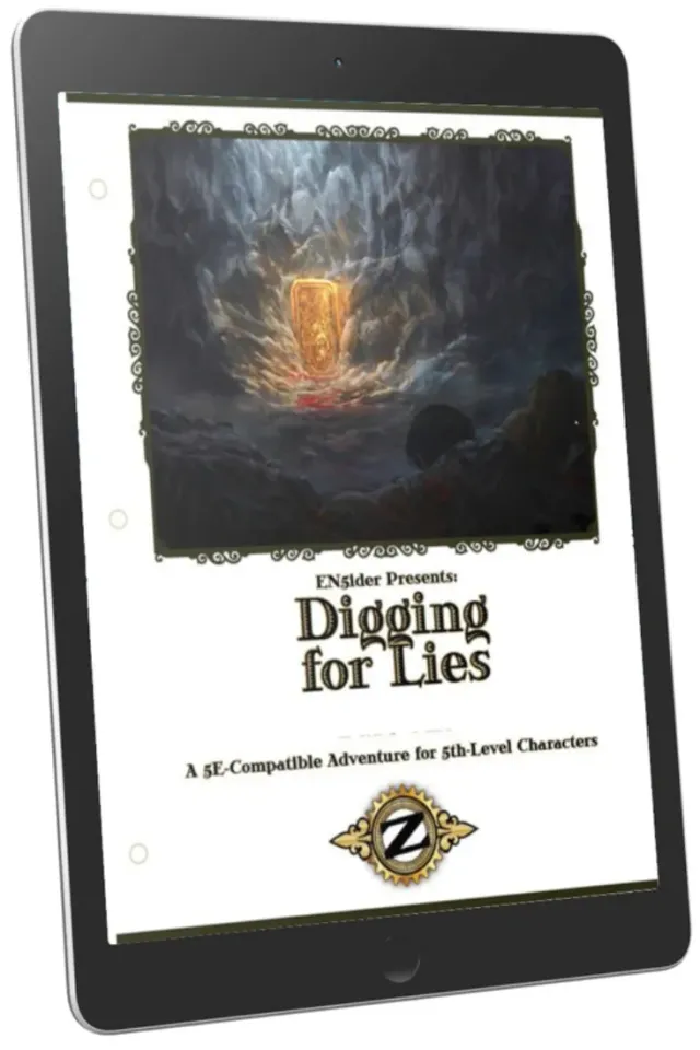 EN Publishing Zeitgeist 3 Digging For Lies äventyr PDF nivå 5