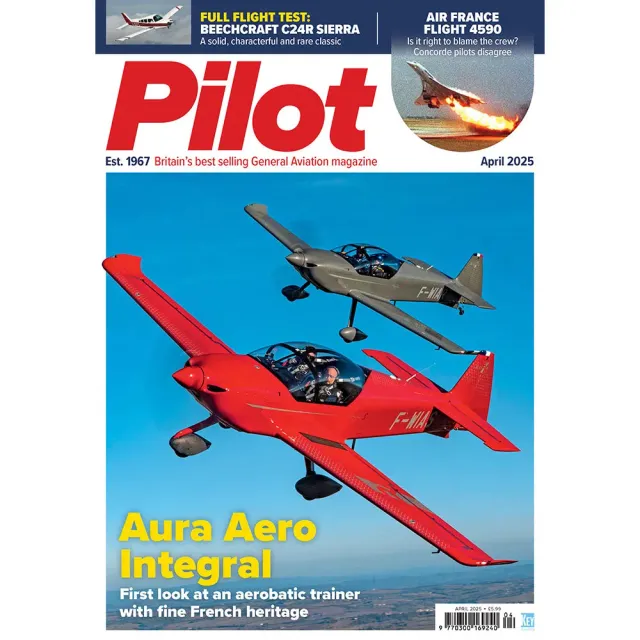 Pilot Magazine april 2025 tidning lösnummer sportflyg