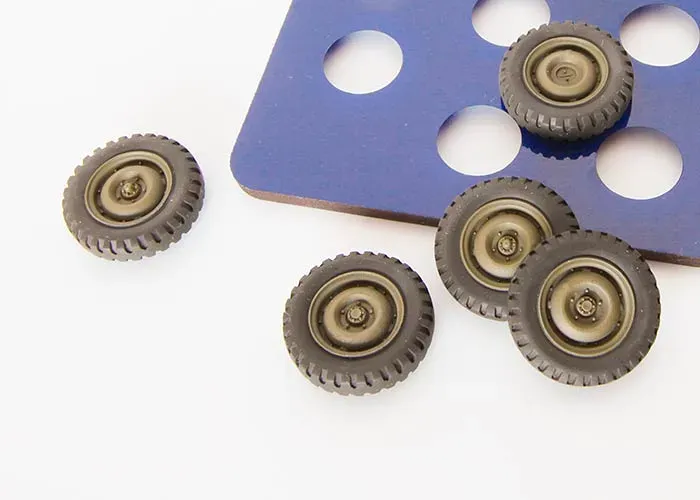 Rossagraph QuickWheel QW-150 Ford GPA målningsmask Tamiya
