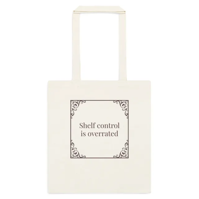 Deckarbokhandeln i Gamla stan Shelf Control tygkasse 10 liter bomull