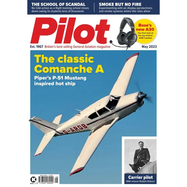 Pilot Magazine tidning maj 2023 Piper Comanche