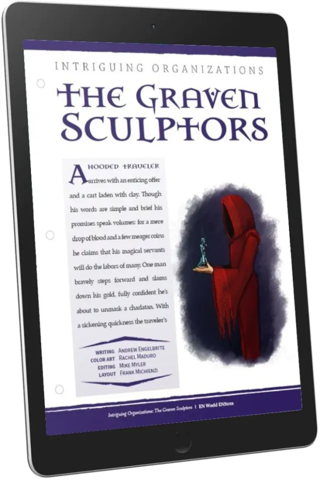 EN Publishing Graven Sculptors Organizations pdf doppelgängare
