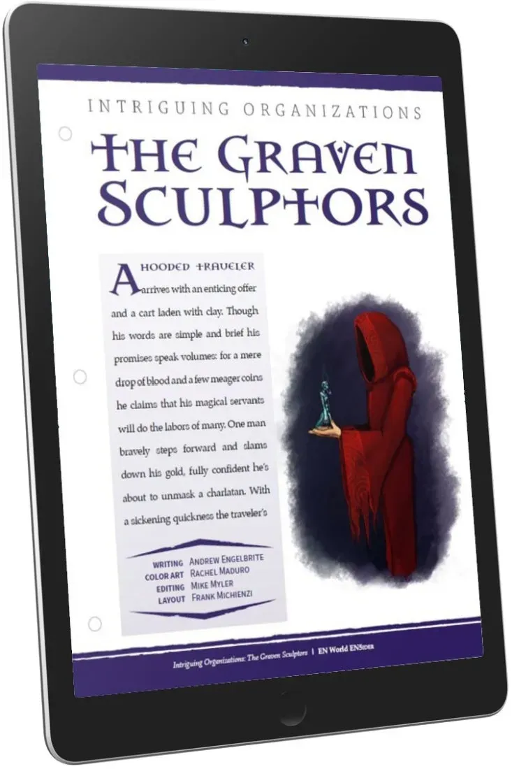 EN Publishing Graven Sculptors Organizations pdf doppelgängare