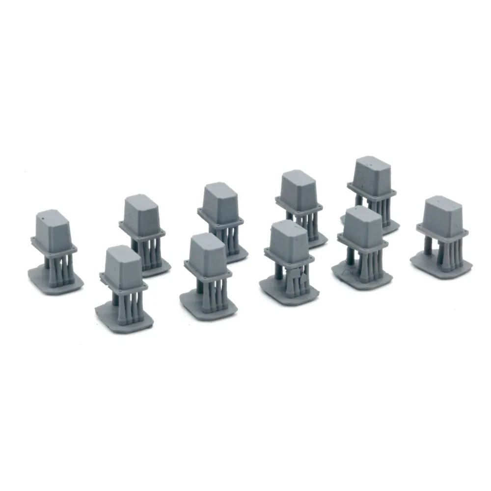 PJM Models axelräknare OO 10-pack omålad