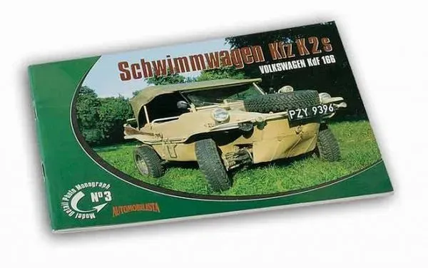 ROSSAGRAPH MDPM-03 Schwimmwagen bok Kfz K2s 48 sidor