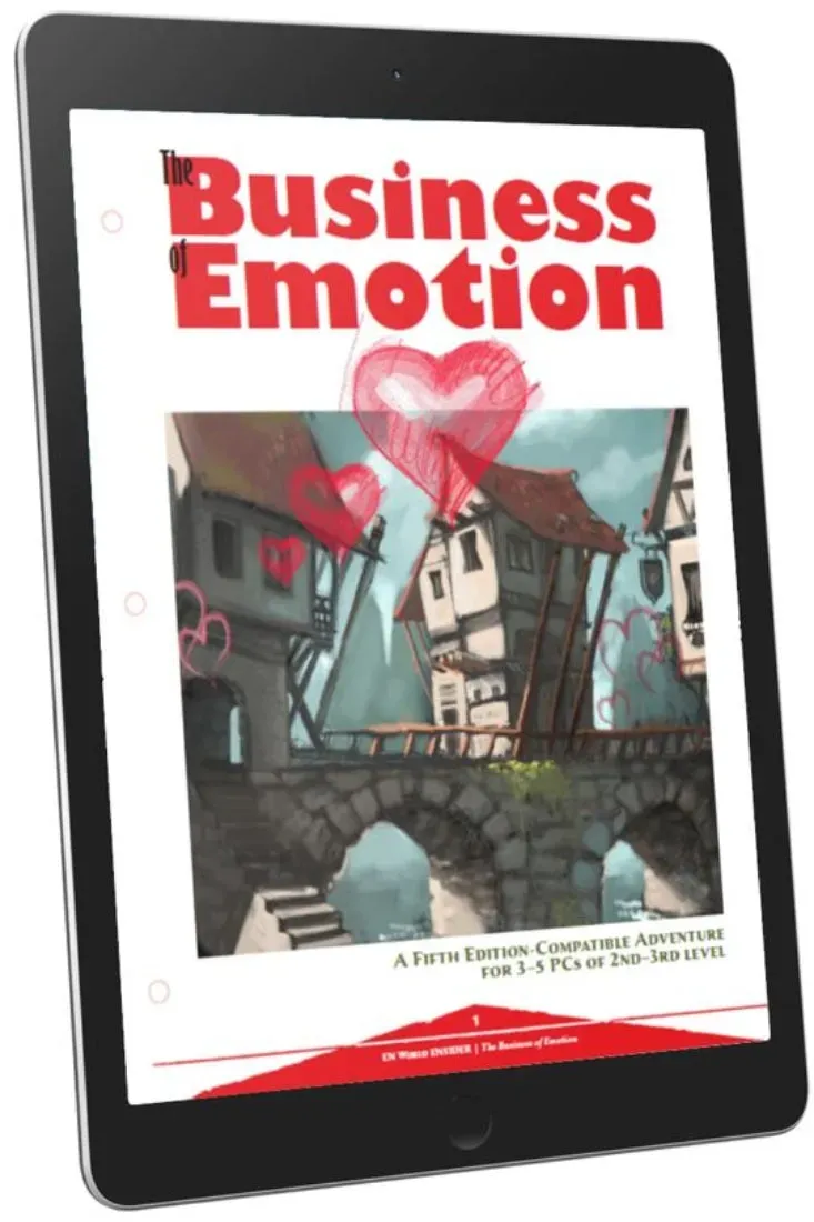 EN Publishing The Business of Emotion äventyr PDF nivå 2-3