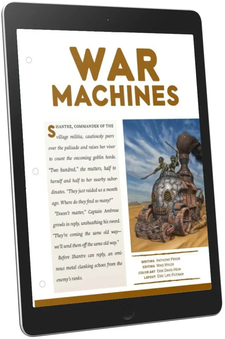 EN Publishing War Machines krigsmaskiner PDF 5e småfolk