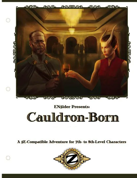 EN Publishing ZEITGEIST Gears of Revolution 5 Cauldron Born äventyr PDF