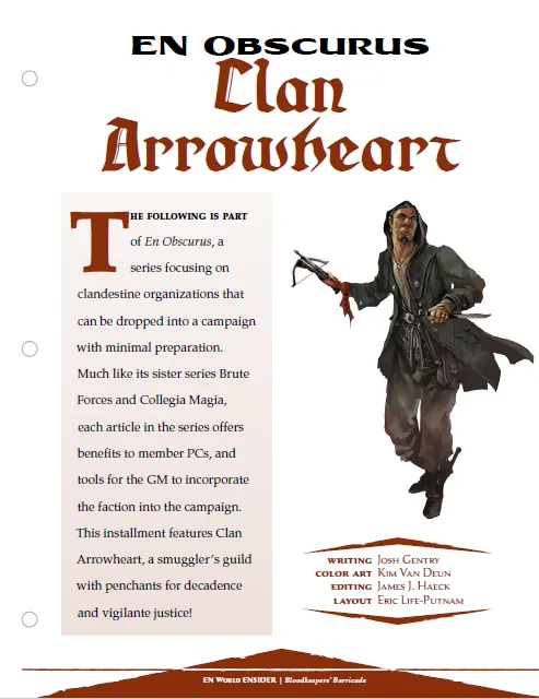 EN Publishing EN Obscurus Clan Arrowheart pdf smugglare