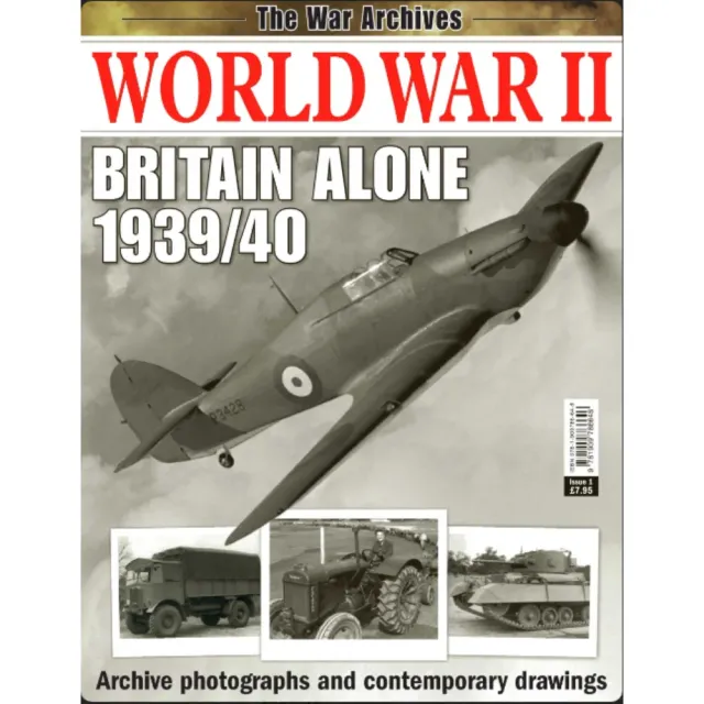 War Archives Britain Alone 1939/40 tidning – krigshistoria