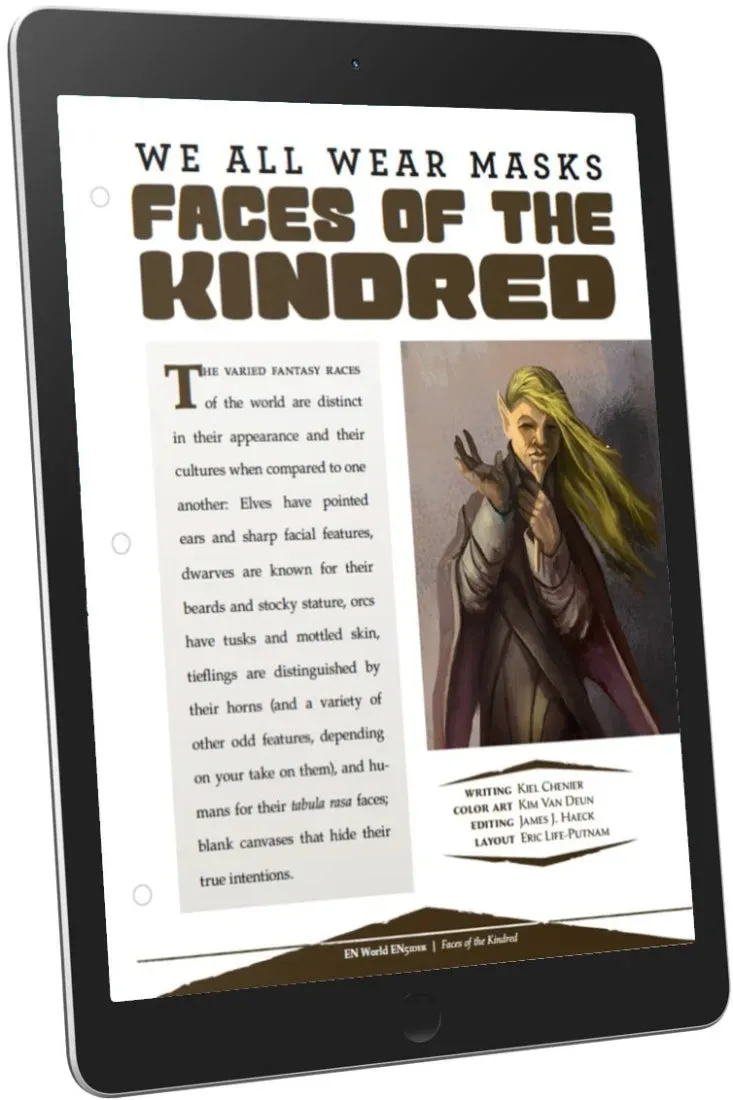 EN Publishing We All Wear Masks Kindred pdf D&D 5e