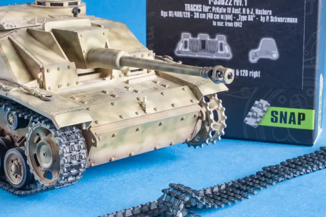 Rossagraph QuickTracks T-35022 larvband Panzer IV 1:35 typ 6A