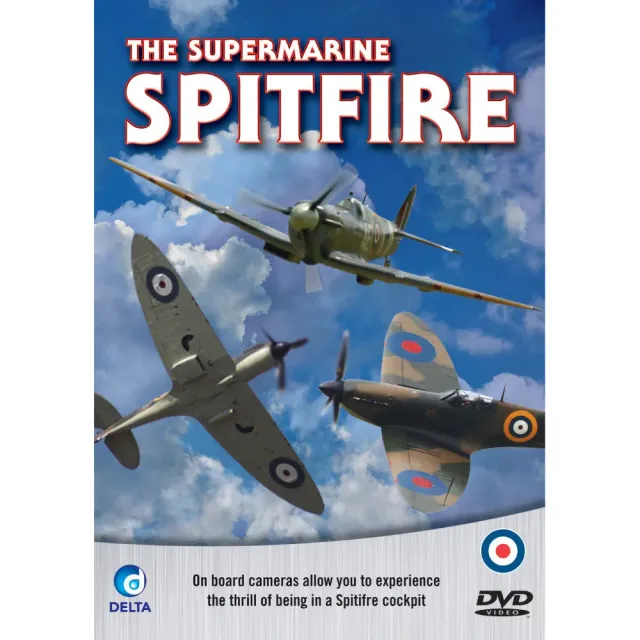 The Supermarine Spitfire DVD stridsflygfilm färgfilm