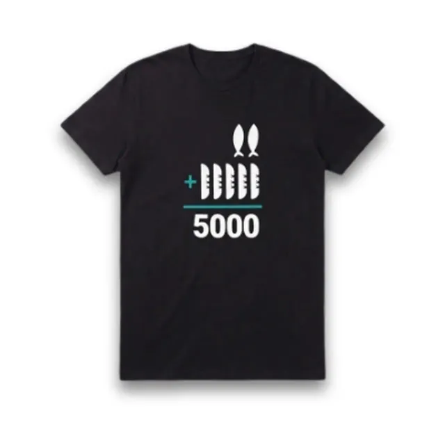 Sharon The Chosen 2+5 t-shirt svart XS unisex