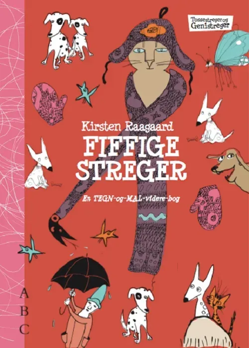 ABC Forlag Fiffige Streger barnbok tryckt bok