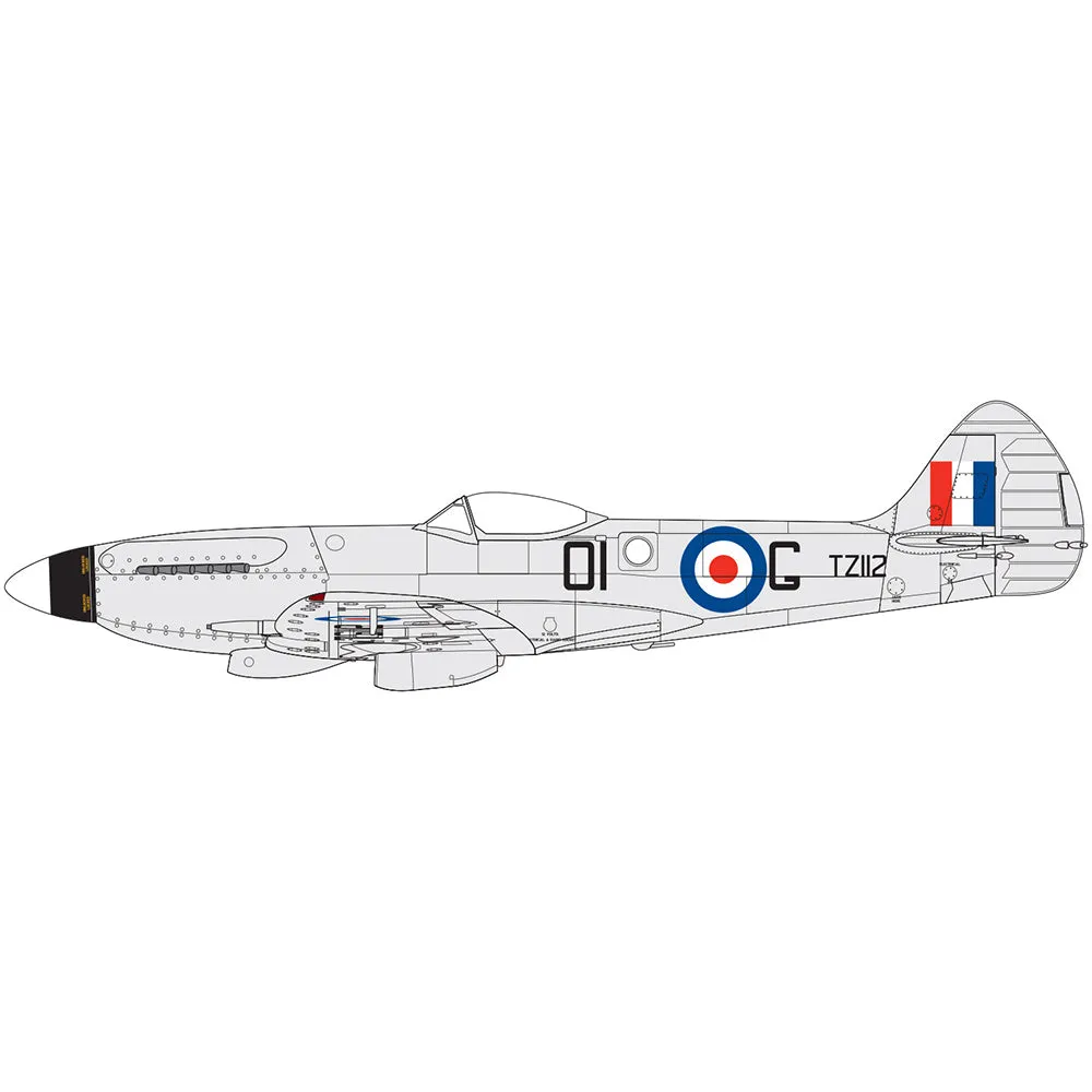 Airfix Supermarine Spitfire FR Mk.XIV modellbyggsats 1:48