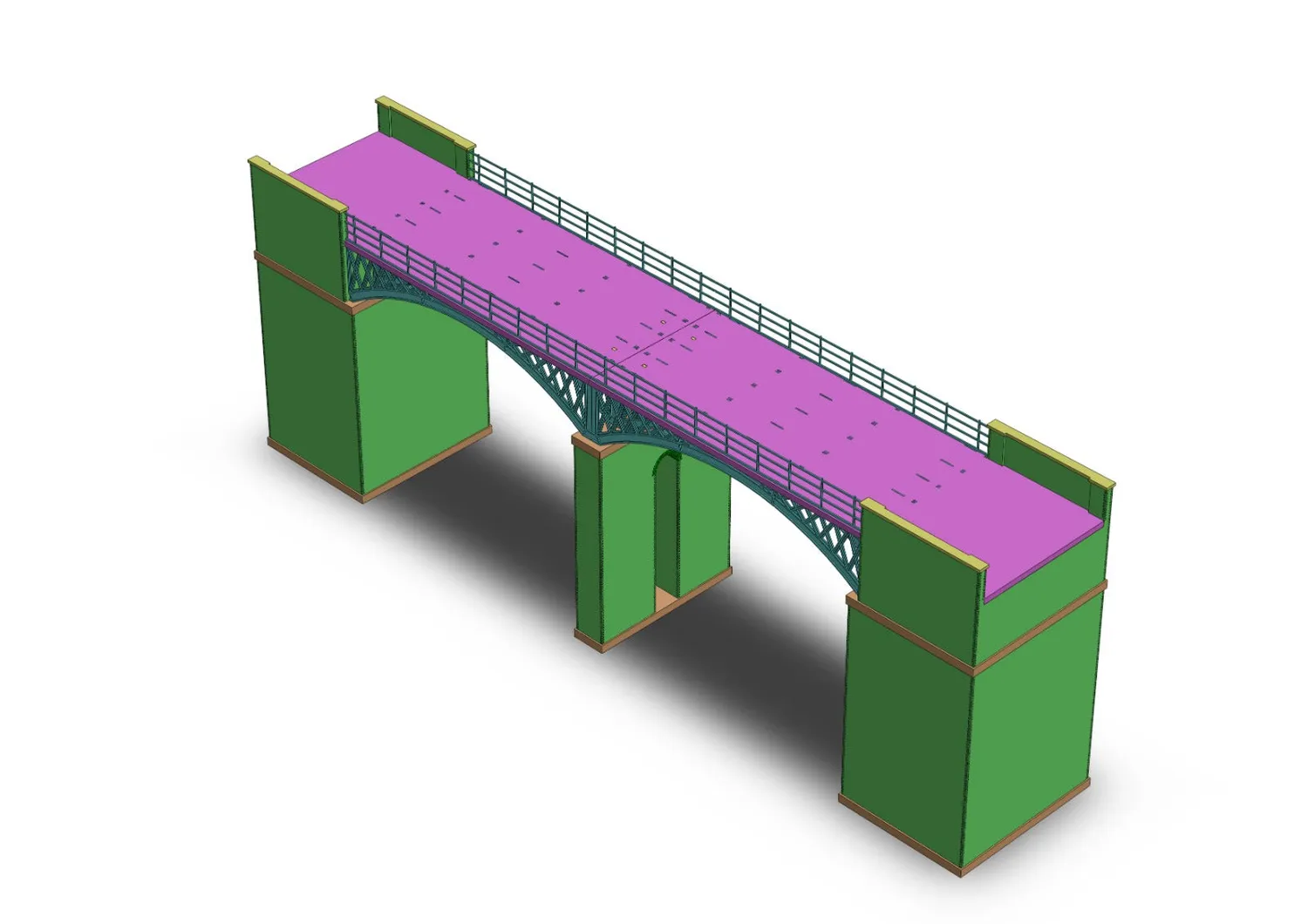 Key Model World Outwood Viaduct modellbyggsats OO