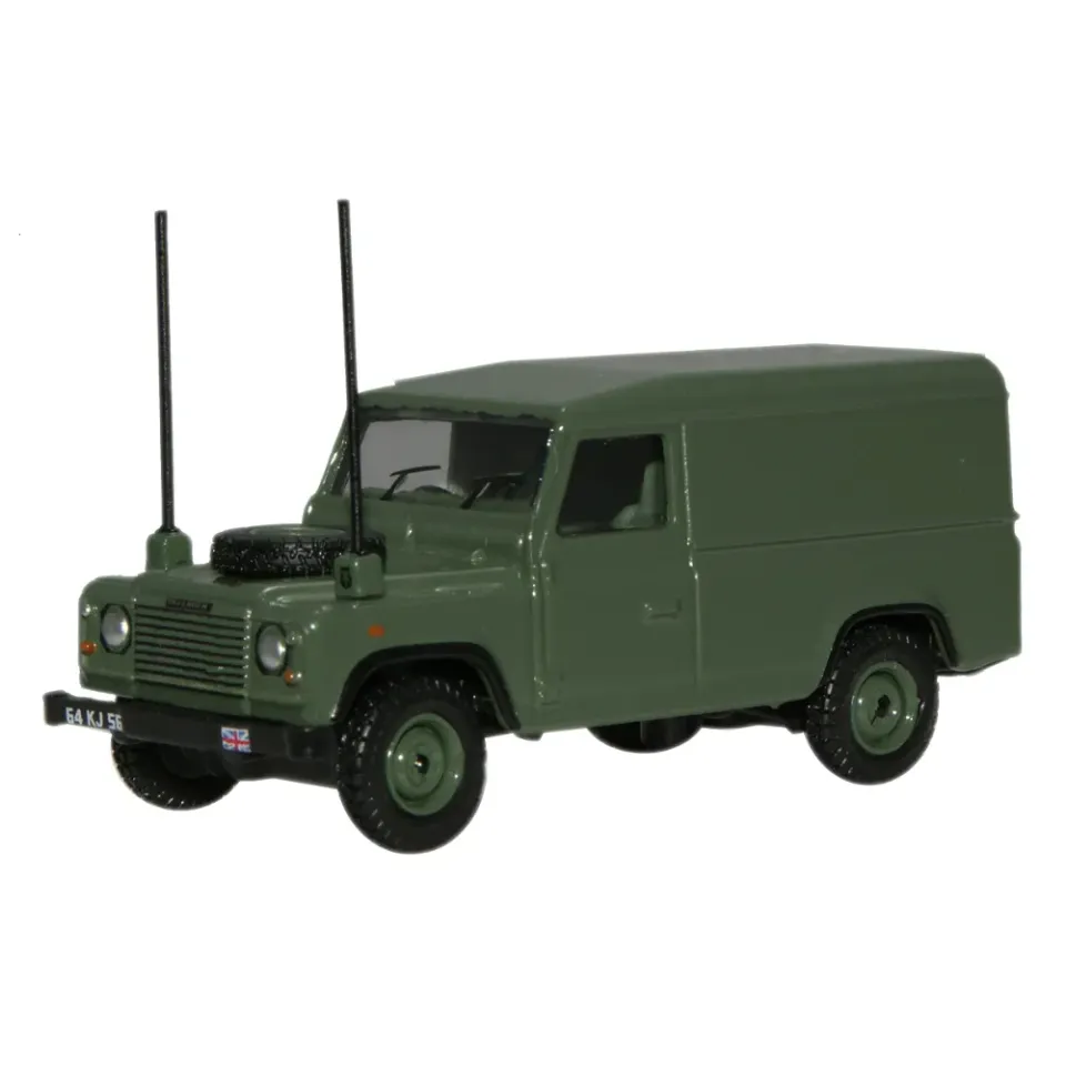 Oxford Military Land Rover Defender modellbil