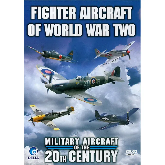 Military Aircraft WWII DVD-film jaktplan