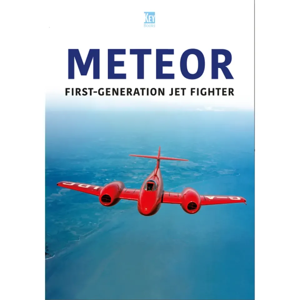Meteor Gloster jet bok Aeroplane Icons RAF historia