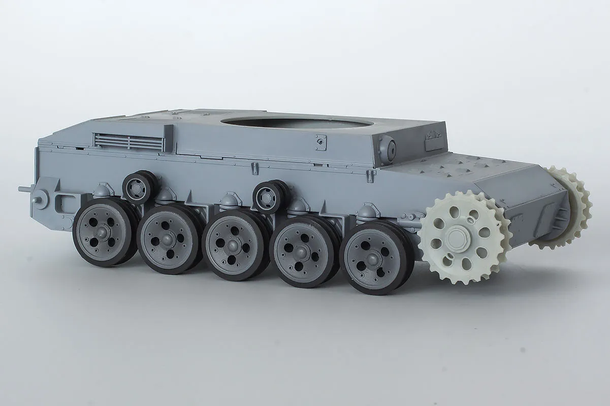 ROSSAGRAPH QuickWheel QW-172 målningsmask Pz.III Bronco 1:35