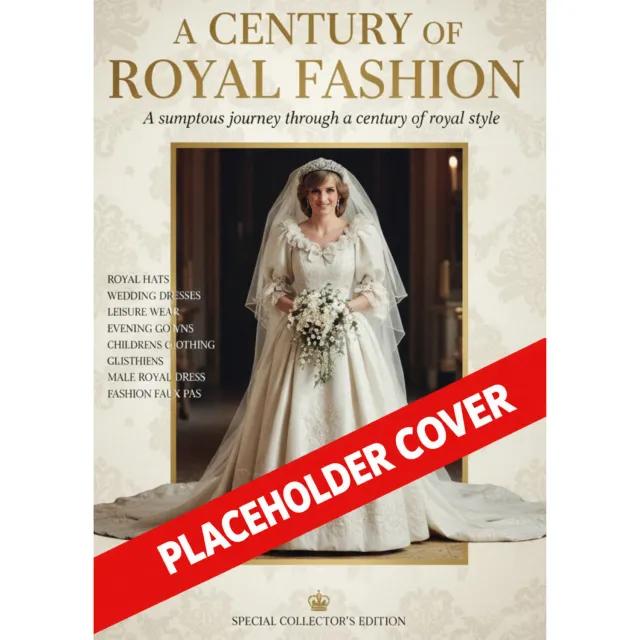 A Century of Royal Fashion bookazine specialtidning kungamode