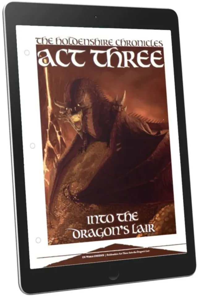 EN Publishing Holdenshire Into the Dragon's Lair äventyr PDF final
