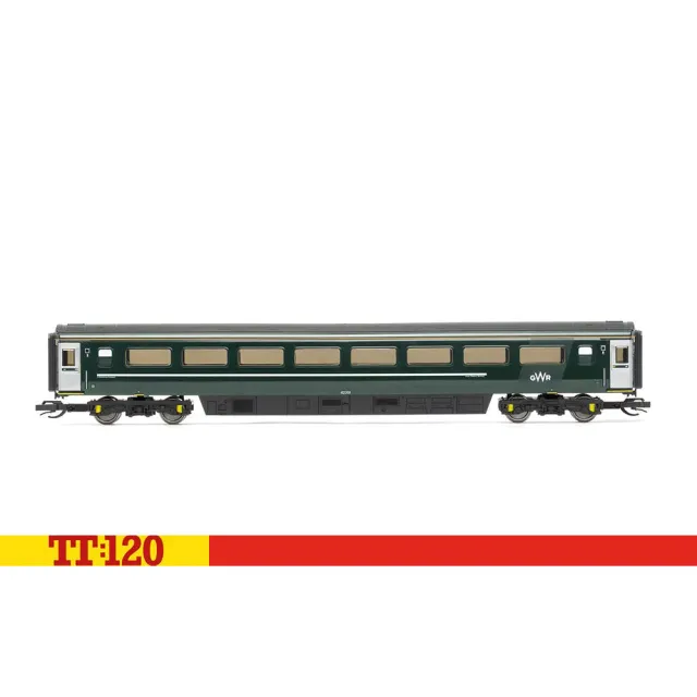 Hornby TT:120 GWR Mk3 42351 personvagn TSO grön