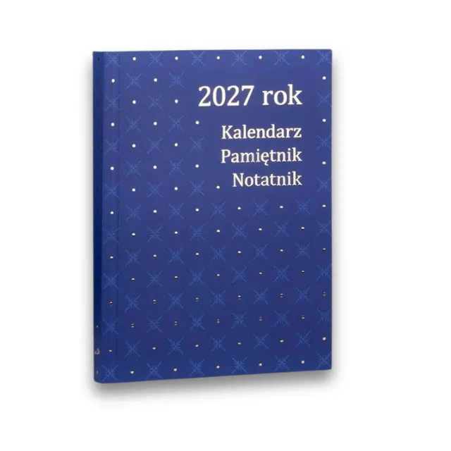Sharon Pamiętnik Notatnik kalender dagbok 2027 stor stil
