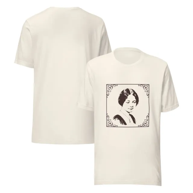 Deckarbokhandeln Dorothy Sayers T-shirt unisex bomull