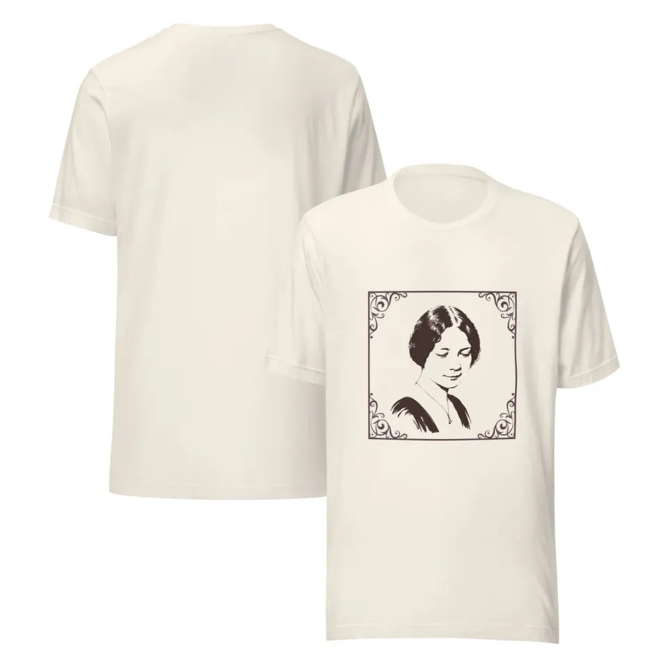 Deckarbokhandeln Dorothy Sayers T-shirt unisex bomull