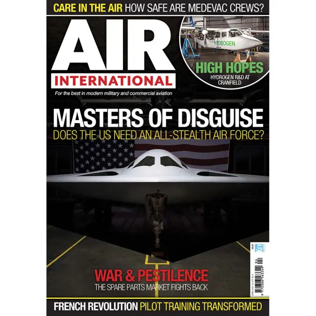 AIR International april 2023 tidning lösnummer militärflyg
