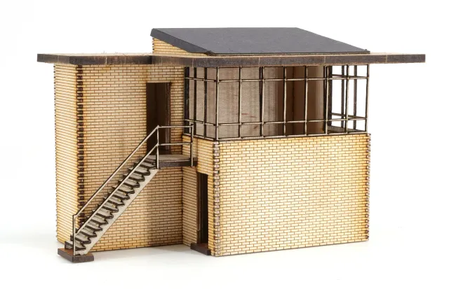 PJM Models Tenby Signalbox byggsats OO 111 mm